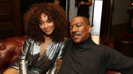Bria with her father Eddie Murphy